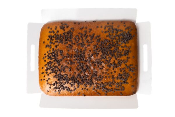 Coca Magdalena Natural + Llenties de Xocolata