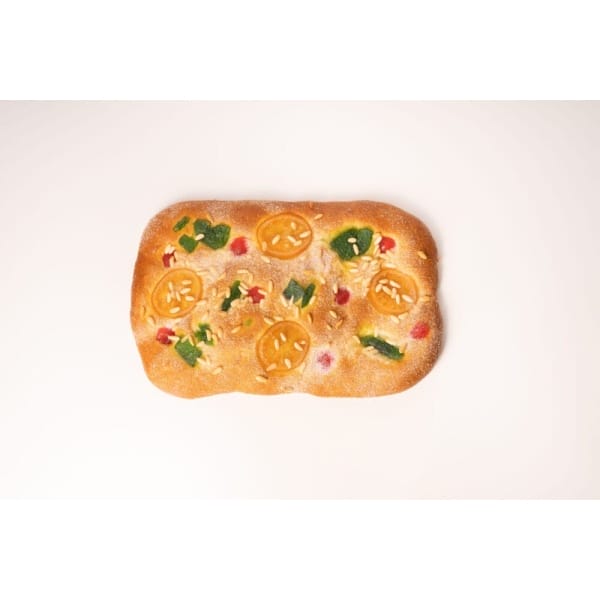 Coca de Brioix amb Fruita