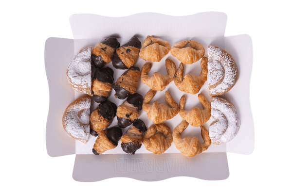 Safata mini croissants + ensaïmades