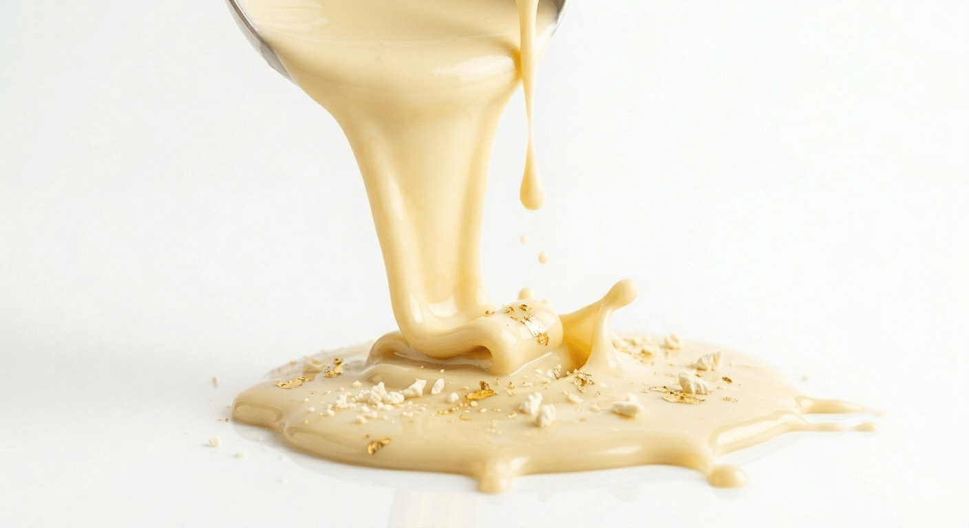 Xocolata blanca líquida