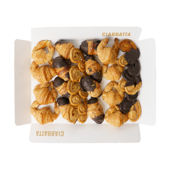 Safata mini croissants + palmeretes